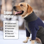 Winter Dog Coat – Warm Fleece Pet Jacket for Cold Weather (XXS–XXXL)