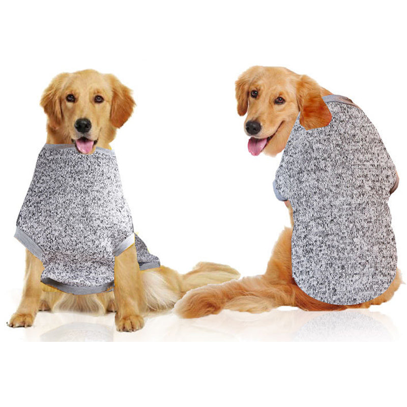 Large Dog Sweatshirt – Acrylic Warm Pet Sweater for Big Dogs (3XL–9XL)