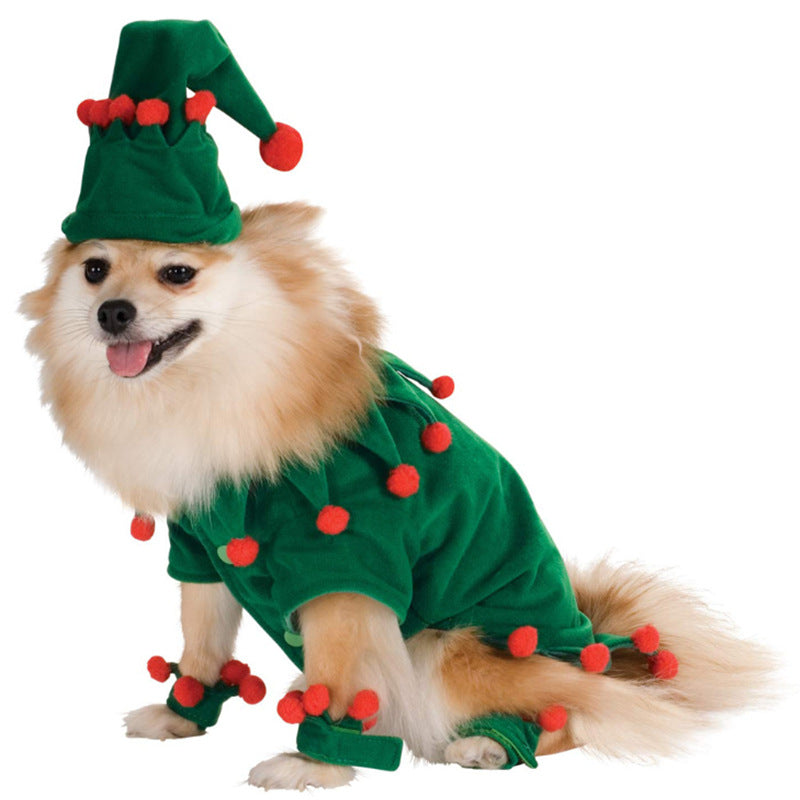 Cute Dog & Cat Costume Cloak – Halloween & Christmas Pet Cape Outfit