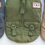 Hooded Dog Coat – Warm Cotton Winter Jacket for Small Dogs