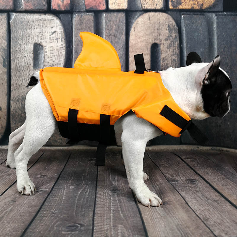 Dog Life Jacket – Shark Style Pet Life Vest for Swimming & Boating