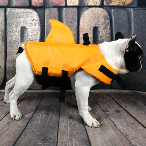Dog Life Jacket – Shark Style Pet Life Vest for Swimming & Boating