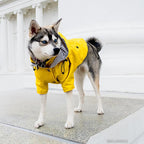 Waterproof Dog Raincoat – Windproof Polyester Pet Jacket for Small to Large Dogs