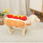 Hot Dog Dog Costume – Funny Halloween Pet Outfit for Dogs & Cats (S–XXL)